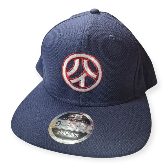 Maru-Hi‎ Navy Blue Snapback Hat Adjustable OSFM - Picture 1 of 5